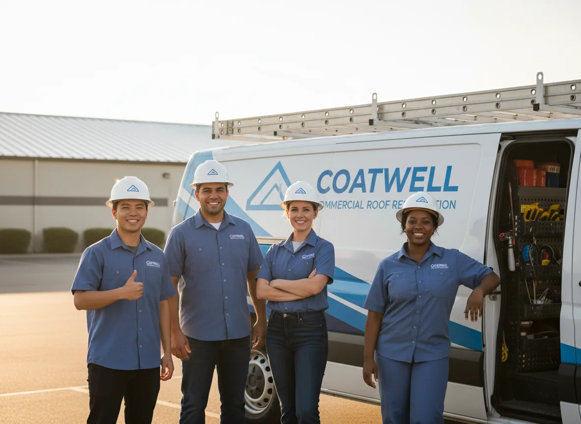 Commercial roof coating company in Cottage Grove, WI
